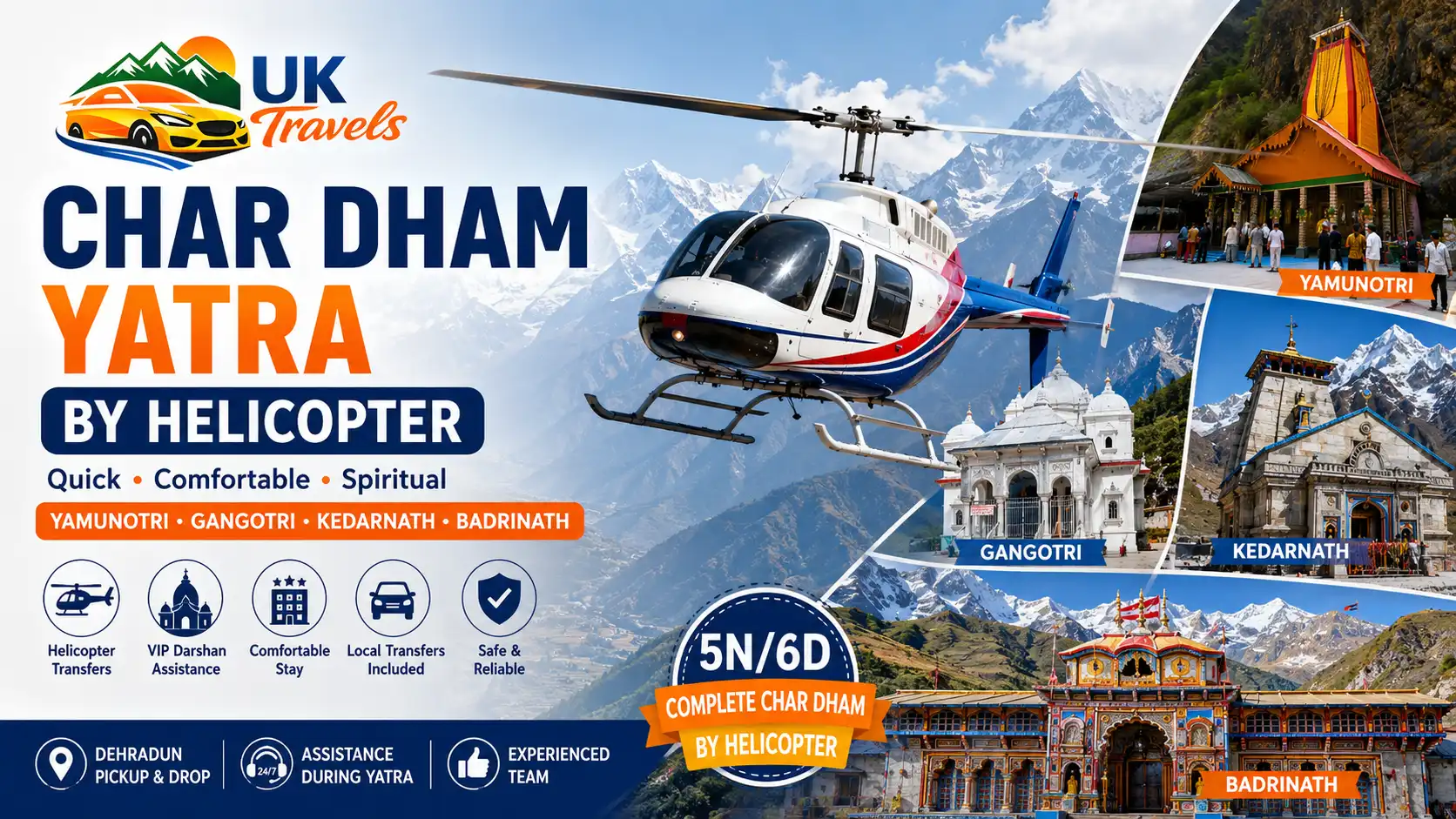 Char Dham Yatra By Helicopter