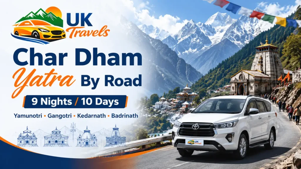 Char Dham Yatra By Road 9N10D